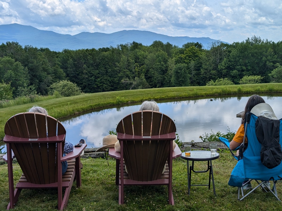 Strawberries with a view, Sterling Pond Hike, Paddling at Waterbury&nbsp;Reservoir.